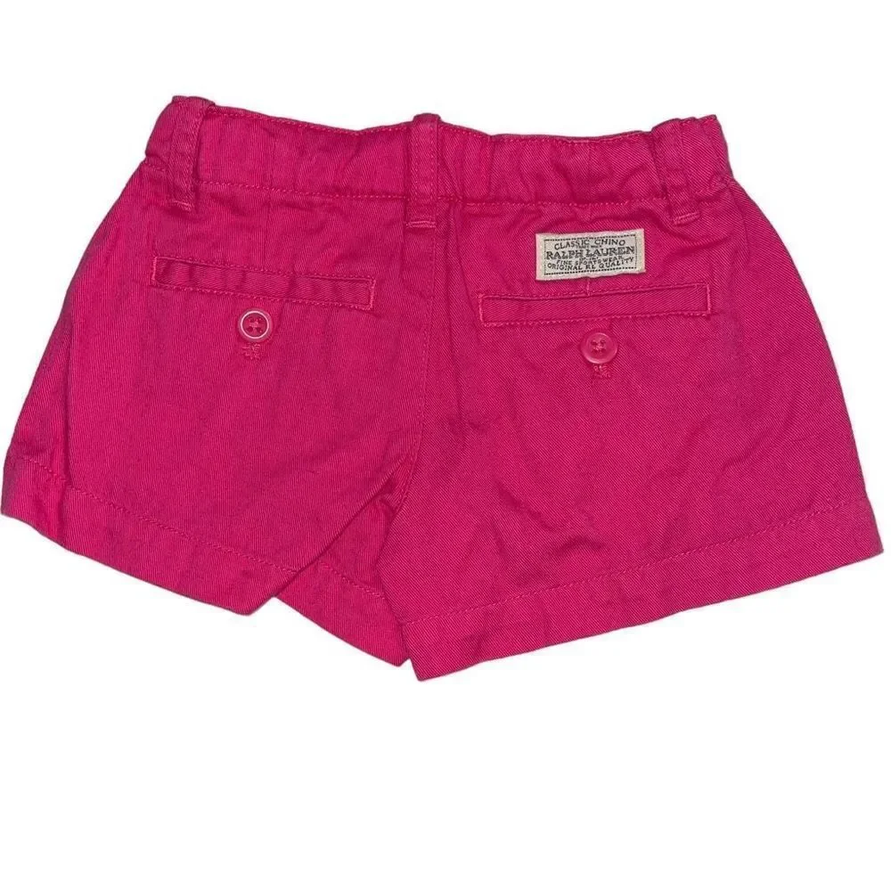 Ralph‎ Lauren Dark Pink Chino Shorts - Size 2T